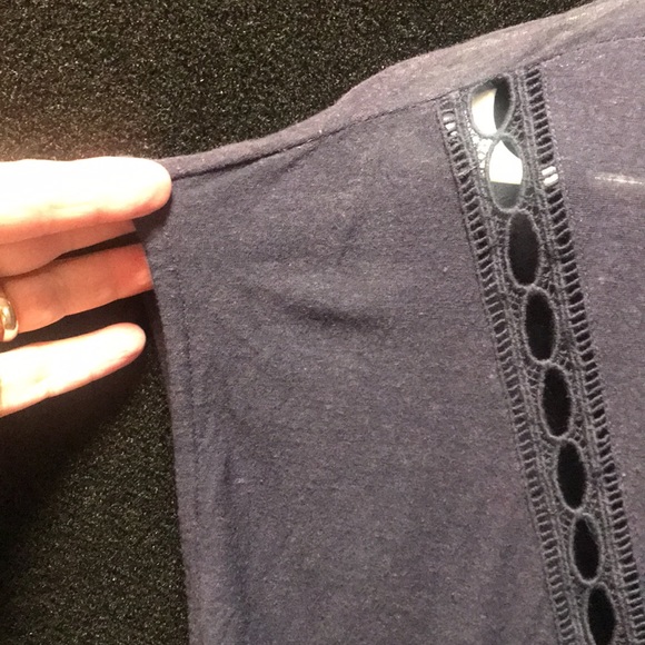 L*Space navy med/L tunic top - Picture 7 of 7